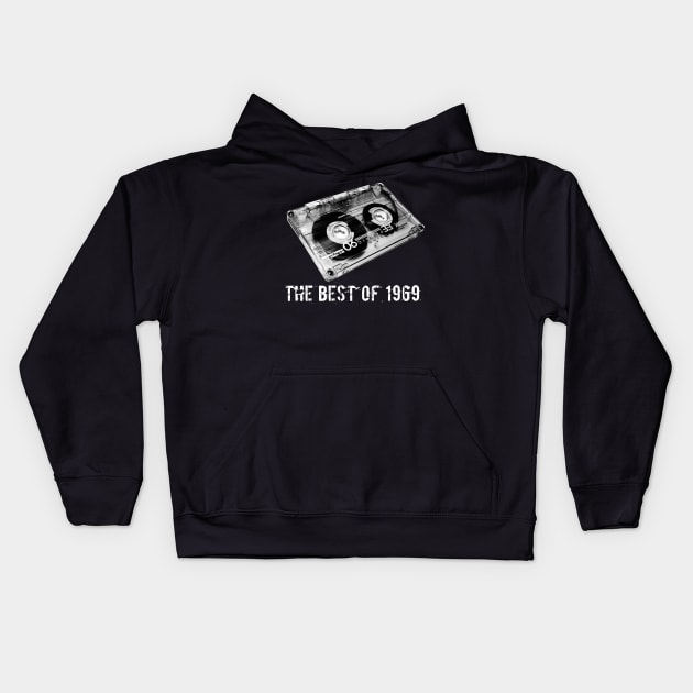 Cassette The Best Of 1969 Costume Gift Kids Hoodie by Ohooha